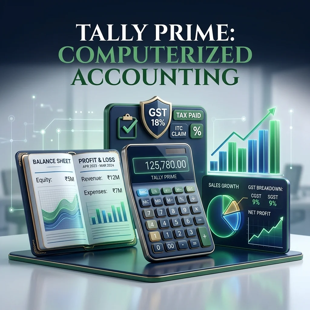 Tally Prime with GST & Accounting